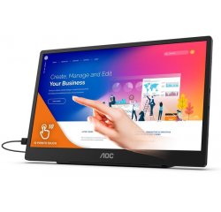 AOC LCD  přenosný dotykový 16T2 15,6