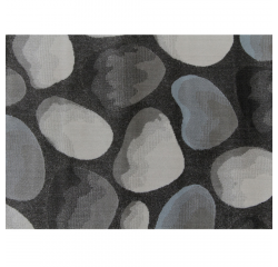 KONDELA Koberec, hnedá/sivá/vzor kamene, 133x190, MENGA