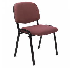 KONDELA Kancelárska stolička, červenohnedá, ISO 2 NEW