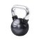 Vinylový kettlebell s chromovaným úchopem HMS KGC 6 kg