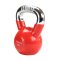 Kettlebell s chromovaným úchopem HMS KTC 6 kg červený