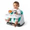 BABY EINSTEIN Podsedák na stoličku s 2 hračkami 2v1 Dine&amp;Discover 6m+ do 23 kg