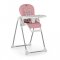 PETITE&amp;MARS Poťah sedadla a podnos k detskej stoličke Gusto Sugar Pink