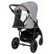 VALCO BABY Kočík športový Sport Trend 4 Black Grey Marle