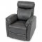 AUTRONIC ASD-311 GREY3 Relaxačná sedačka 3+1+1, poťah sivá látka  v dekore vintage kože, funkcia Relax I/II s aretáciou