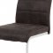 AUTRONIC DCH-451 GREY3 jedálenská stolička, látka &quot;COWBOY&quot; šedá, chrom