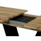 AUTRONIC HT-912 OAK Jídelní stůl, 140-180x80x76 cm, MDF deska, 3D dekor divoký dub