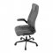 AUTRONIC KA-C708 GREY2 Kancelářská židle, šedá koženka, kov černá
