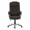 AUTRONIC KA-L632 BR2 Kancelářská židle, plast ve stříbrné barvě, hnědá látka, kolečka pro tvrdé podlahy