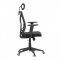 AUTRONIC KA-Q851 BK Židle kancelářská, černá mesh, plastový kříž