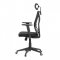 AUTRONIC KA-Q851 BK Židle kancelářská, černá mesh, plastový kříž
