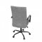 AUTRONIC KA-V306 GREY Kancelářská židle, šedá ekokůže, houpací mech, kolečka pro tvrdé podlahy, černý kov