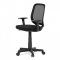 AUTRONIC KA-W022 BK Kancelářská židle, černá látka, plastový kříž