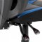 AUTRONIC KA-Y213 BLUE Herné kreslo, modrá, čierna ekokoža a čierna látka a sieťovina MESH, PCA mech