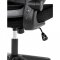 AUTRONIC KA-Y336 BK Kancelářská židle, černá síťovina, plastový kříž, kolečka na tvrdé podlahy