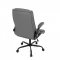 AUTRONIC KA-Y344 GREY Kancelářská židle, šedá ekokůže, taštičkové pružiny, kovový kříž, kolečka na tvrdé podlahy