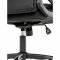AUTRONIC KA-Y346 BK Kancelářská židle, černá ekokůže, taštičkové pružiny, kovový kříž, kolečka na tvrdé podlahy