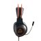 Canyon CND-SGHS7 Nightfall, herný headset pre špičkových hráčov, USB, oranžovo čierny