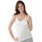 MEDELA Tank Top Bravado Tričko pre tehotné a dojčiace ženy, veľkosť L,, biele