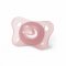 Chicco Physio Forma Mini Soft upokojujúce cumlíky, 2ks, ružová/transparentná, 2-6m