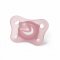 Chicco Physio Forma Mini Soft upokojujúce cumlíky, 2ks, ružová/transparentná, 0-2m