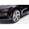 Elektrické autíčko Chevrolet Camaro 12V, čierne, 2,4 GHz diaľkové ovládanie, Otváravé dvere, EVA kolesá, LED Svetlá, koženkové sedadlo, 2 X MOTOR, USB/SD Vstup, ORGINAL licencia