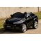 Elektrické autíčko BMW X6 M, 2 miestne, 2x 120 W motor, 12V, elektrická brzda, 2,4 GHz diaľkové ovládanie, otváracie dvere, EVA kolesá, koženkové sedadlo, 2X MOTOR, čierne, ORGINAL licencia
