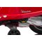 Elektrická motorka Vespa 946 aj so spätným chodom, červené, s pomocnými kolesami, Licencované, 2 x6V Batéria,2x 30W Motor, Koženkové sedadlo, MP3 Prehrávač s USB vstupom