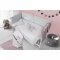 6-dielne posteľné obliečky Belisima Friends 100/135 ružové