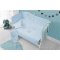 3-dielne posteľné obliečky Belisima Amigo 90/120 modré