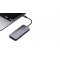 Verbatim USB-C Pro Multiport Hub CMH-05, 5 portů /HDMI, USB-A, USB-C, RJ45/, stříbrná
