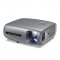 YABER U7 PRO, přenosný projektor 1080P, 450 ANSI lumenů, stříbrná