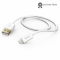 Hama MFI USB nabíjací/dátový kábel pre Apple s Lightning konektorom, 1,5 m, biely