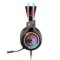 Defender Cosmo Pro RGB, herné slúchadlá s mikrofónom, ovládanie hlasitosti, čierna, 7.1 (virtuálne), 50 mm meniče typ USB