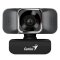 Genius Full HD Webkamera FaceCam Quiet, 1920x1080, USB 2.0, čierna, Windows 7 a vyšší, FULL HD, 30 FPS