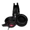 RED FIGHTER H3, slúchadlá s mikrofónom, ovládanie hlasitosti, čierno-červená, herná, podsvietená, 2x 3.5 mm jack + USB