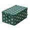 LOVE IT STORE IT - box na vianočné gule , hviezda, tmavo zelená
