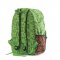 PIXIE CREW - voľnočasový batoh Minecraft zeleno-hnedý