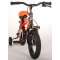 VOLARE - Detský bicykel pre chlapcov Sportivo Neon Orange Black 12&quot;- zložený na 95 %