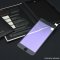 iPhone 7 zlatá Sturdo 3D Fiber Violet sklenená fólia