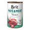BRIT PATE &amp; MEAT FOOD WITH VENISON FOR DOGS 400G