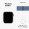 APPLE WATCH SERIES 9 GPS 41MM SILVER ALUMINIUM CASE WITH WINTER BLUE SPORT LOOP, MR923QC/A