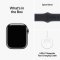 APPLE WATCH SERIES 9 GPS + CELLULAR 45MM GRAPHITE STAINLESS STEEL CASE MIDNIGHT SPORTB-M/L,MRMW3QC/A