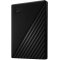 WD MY PASSPORT 1TB PORTABLE HDD BLACK WDBYVG0010BBK