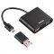 HAMA 54140 USB 2.0 OTG HUB PRE SMARTFON/TABLET/NOTEBOOK/PC
