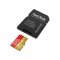 SANDISK EXTREME MICROSDXC 128 GB + SD ADAPTER 190 MB/S &amp; 90 MB/S A2 C10 V30 UHS-I U3