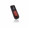 A-DATA USB C008 16GB BLACK/RED, AC008-16G-RKD