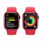 APPLE WATCH SERIES 9 GPS + CELLULAR 45MM (PRDCT)RED ALUM.CASE WITH(PRDCT)RED SPORTBAND-S/M,MRYE3QC/A