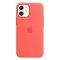 APPLE IPHONE 12 MINI SILICONE CASE WITH MAGSAFE PINK CITRUS, MHKP3ZM/A