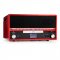 AUNA RTT 1922, RETRO STEREOSYSTEM S MP3 CD USB FM AUX FUNKCIOU NAHRAVANIA, CERVENY, 10027864